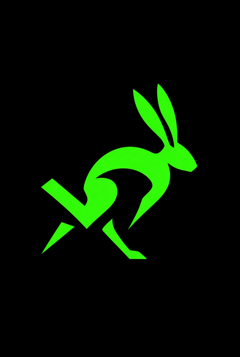 Minimal hare icon